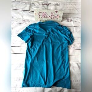 NWT All in Motion Mens Teal Polo S